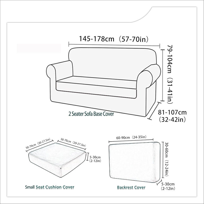Box Cushion Sofa Slipcover