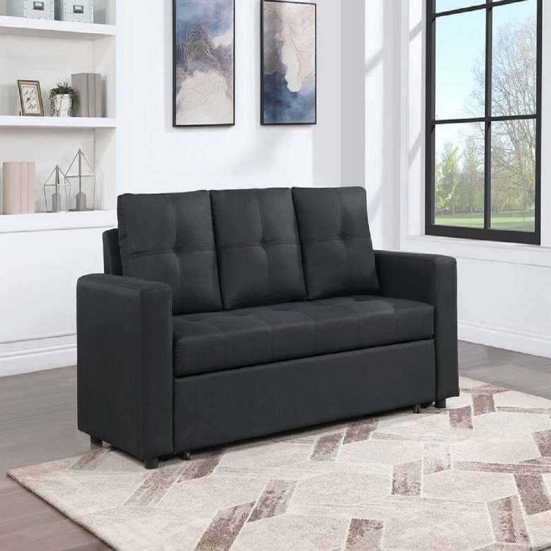 Baxendale Upholstered 59'' Sleeper Sofa