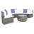 Cabble Wicker 6 - Person Patio Conversation Set with Cushions-123551883