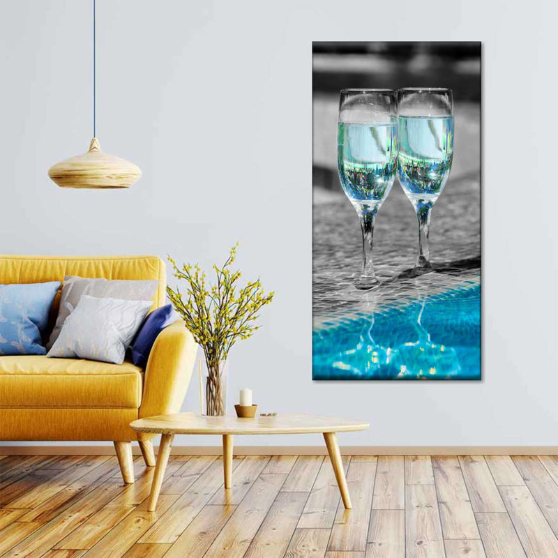 " Pop Pool Wine " by SodaPopArt, 54" H x 27" W x 1.25" D