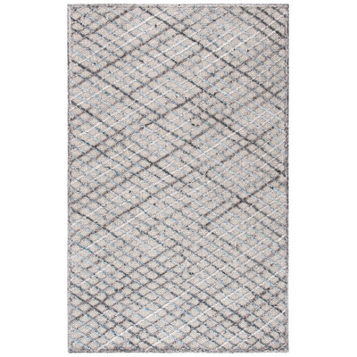 Tapis gris touffeté à la main Goodell