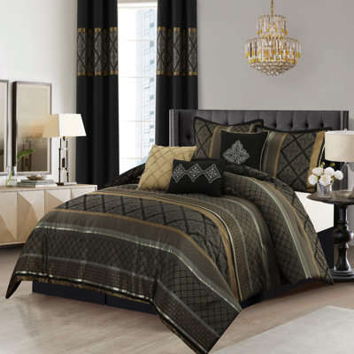 Tefia 9 Piece Comforter Set