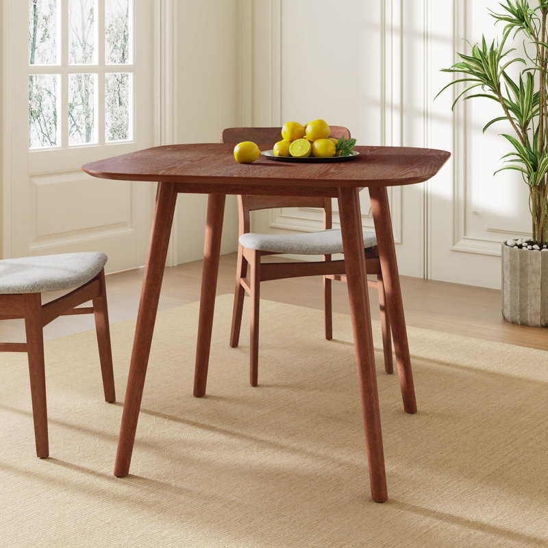SQUARE DINNING TABLE, Dark Walnut