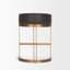 Tabouret de bar et de comptoir en cuir véritable Bradley-102374764-37346047