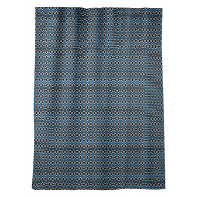 Panneau de rideau simple occultant et isolant avec passe-tringle diamants window Avicia