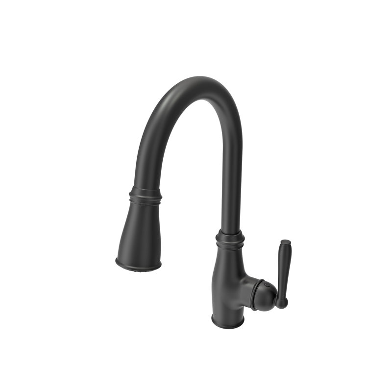 Belsena 2.0 Pull-Down Kitchen Faucet, Matte Black