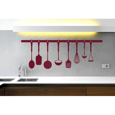 Kitchen Instruments Wall Sticker