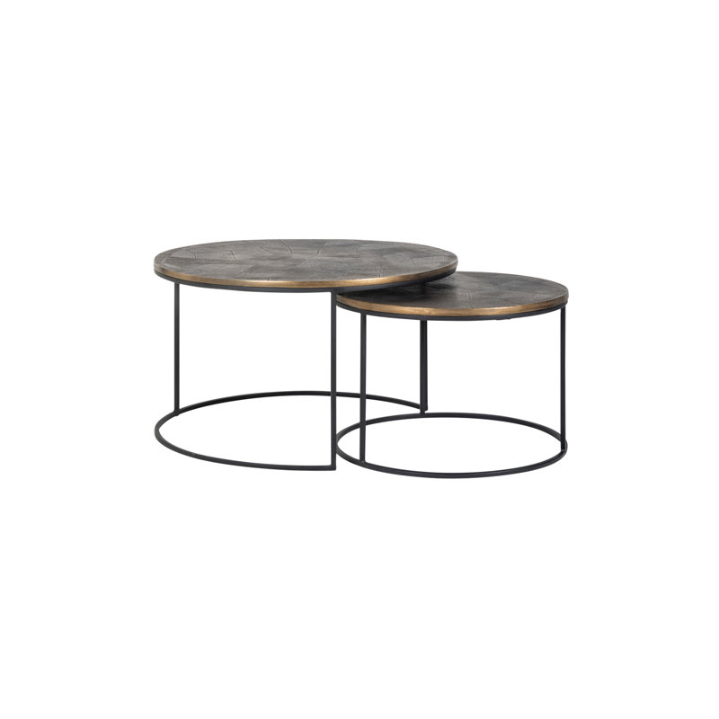 Tulum Nesting Coffee Table Set
