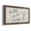 «Be Still Cross», art textuel sur toile-1814457560