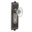 Egg & Dart Plate with Decorative Keyhole and Oval Fluted Crystal Door Knob-2125649185-2125649208