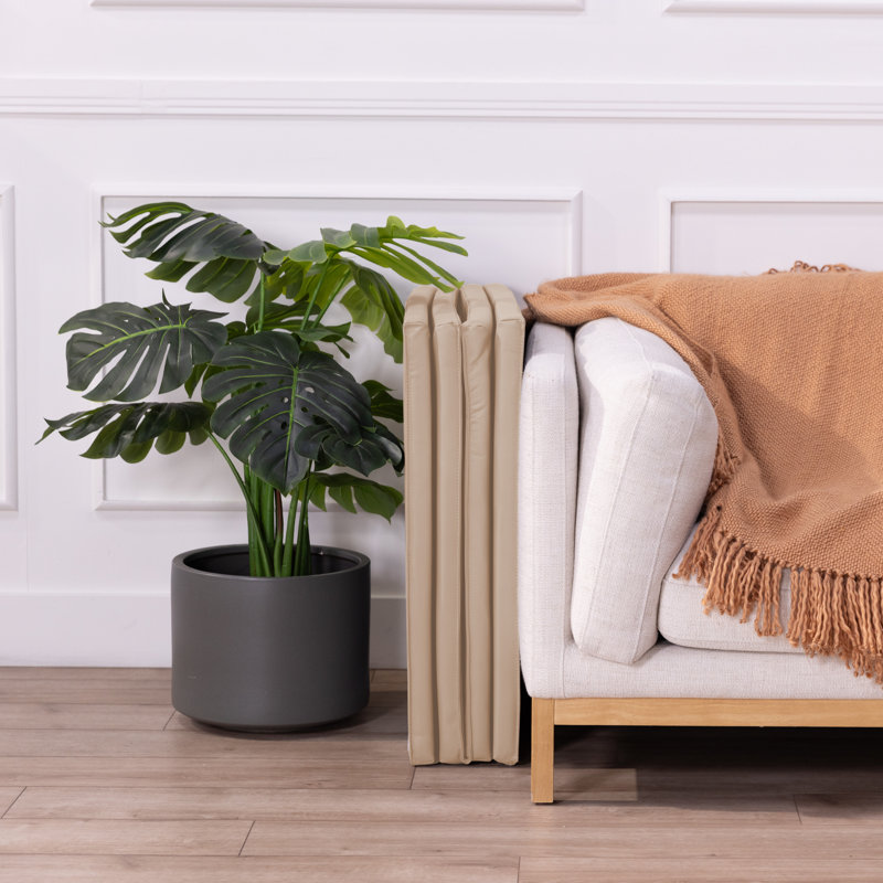 Tapis pour tout-petits à 4 textures Space Saver, Beige