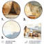 «Great Wall China Pottery» dans des tons de beige et de gris - ensemble d'art mural Boho Pottery-107189031-107189030