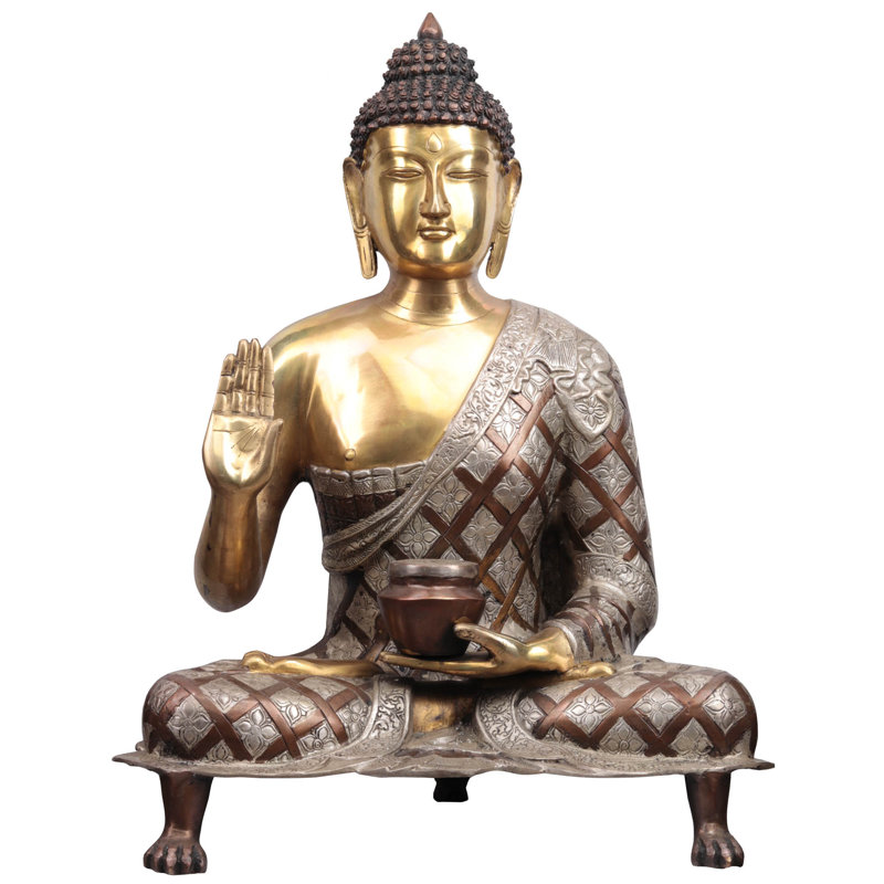 Figurine de Bouddha tibétain bouddhiste
