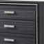 Commode au fini noir patiné-185244083