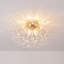 Plafonnier encastré 8 lumières DEL Beideman