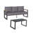 2-Piece 3-Seat Outdoor Sofa Couch Set-490518302