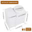 Meuble-lavabo autoportant avec une petite armoire de rangement-680948868