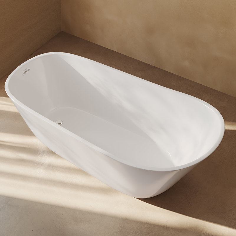 Sublime 67" Single Slipper Freestanding Bathtub
