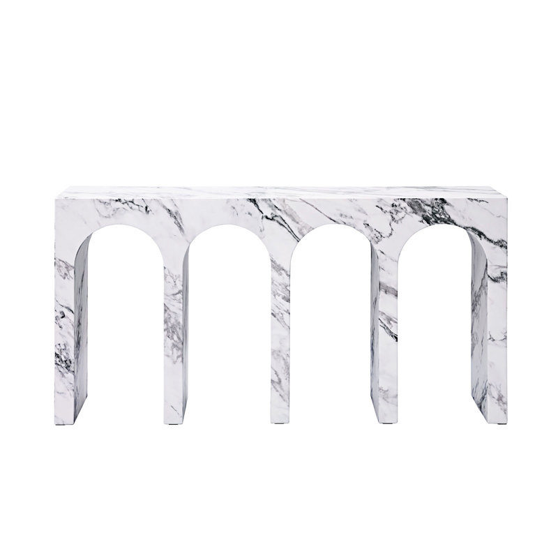 Engineered Stone Console Table