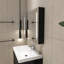 36 In. W X 26 In. H 3 Colors With Light Rectangular Iron Medicine Cabinet With Mirror