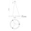 Nami 1 - Light LED Chandelier-1386300219