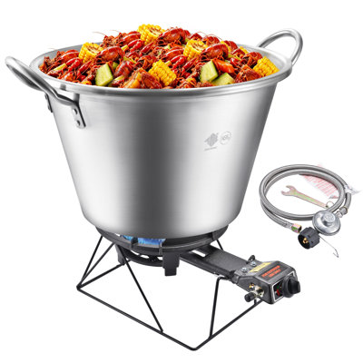 Arc 69Qt Mexican Cazo Set Outdoor Wok,30,000Btu Propane Burner