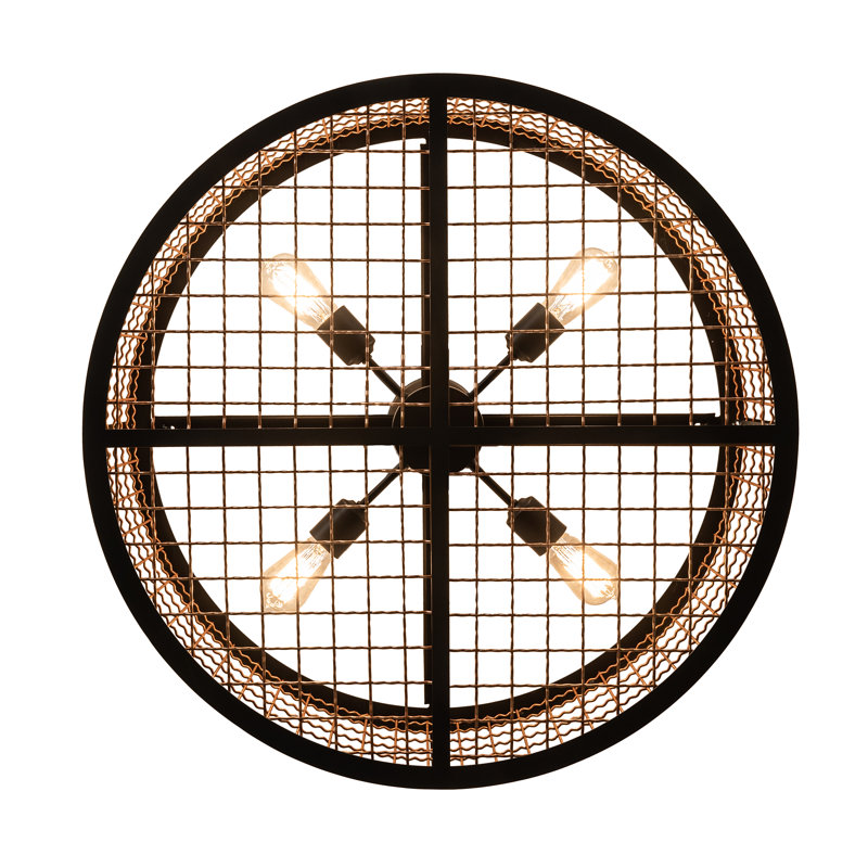 Jesenof 4 - Light Semi Flush Mount, 15" H x 30" W x 30" D