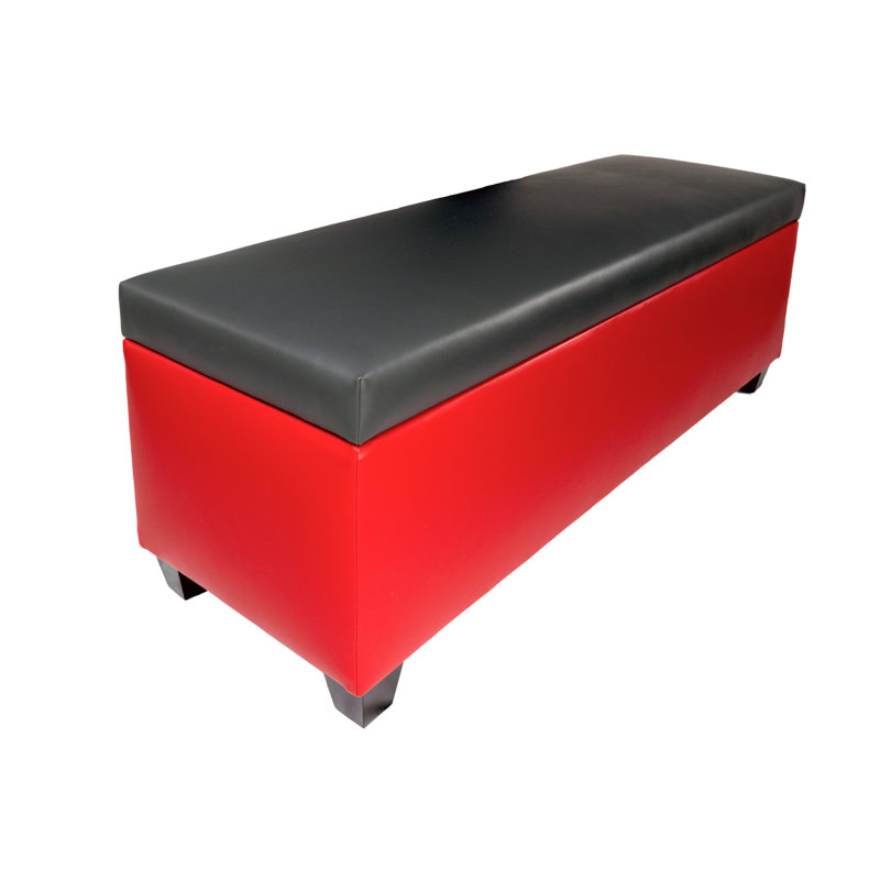 Banc de rangement pour chaussures 36 paire Kenyon, Gris foncé / Noir