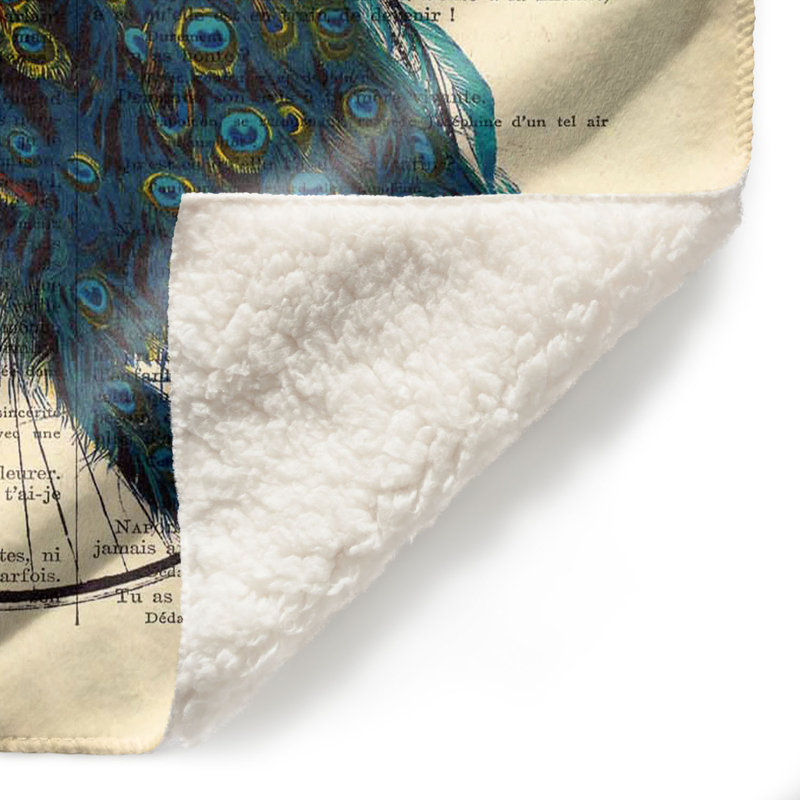 Couverture  Peacock, 68 po x 80 po