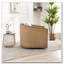 Fauteuil demi-tonneau pivotant