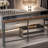 Console Table, 63" Narrow Sofa Table, Entryway Table, Sturdy And Stable, Sofa Hallway Table For Plants,black-2118854618
