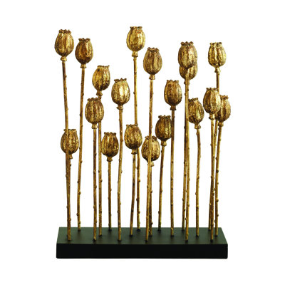 Sculpture coquelicot