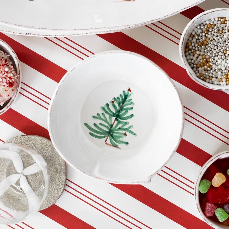 Melamine Lastra Holiday Handmade Melamine Cereal Bowl