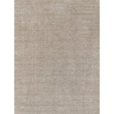Hand Knotted Area Rug in Taupe/Ivory