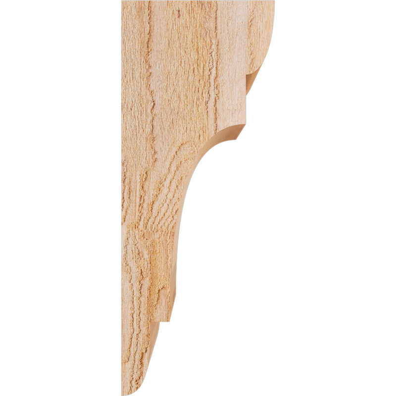 New Brighton Corbel, H 20 po x l 6 po x P 8 po, Cèdre rouge, Sciage brut