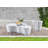 Monza Finished Concrete Indoor / Outdoor Coffee Table-1997266763