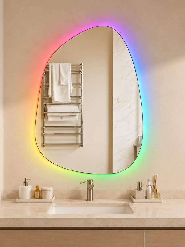 Wall Makeup / Shaving Mirror