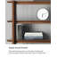 Tablette de rangement scandinave en bois massif