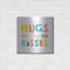 «Hugs and Kisses» par Ann Kelle Designs, art mural en métal-920314526