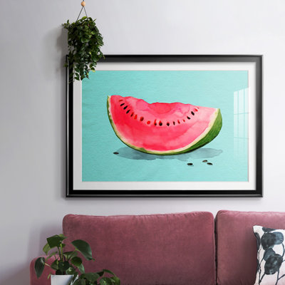 Summer Watermelon I, reproduction d'art encadrée