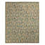 Scandinavian Hand Knotted Wool Geometric Area Rug-1206064530