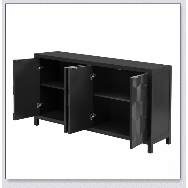 Armoire décorative, Noir