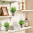 Fake Plants Greenery Set 4 Pack