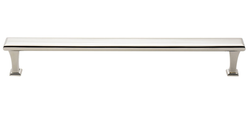 Poignée d'électroménager 18 po Manhattan, Nickel poli, 12"