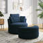 Niama 85.6Cm Wide Swivel Lounge Chair-1324117863