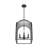 Dukestown 4 - Light Lantern Square Chandelier-55746947