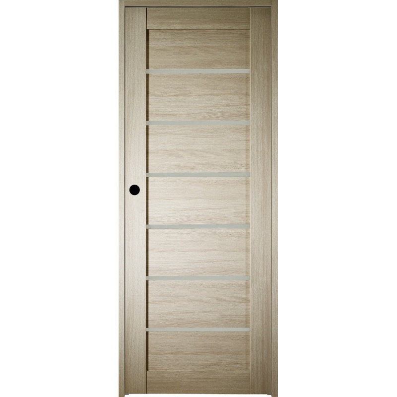 Panelled Glass Prefinished Alba Standard Door, 35.875" x 95.24"
