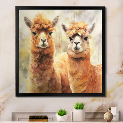 " Graceful Alpacas "