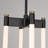 Cascata - 3-Light Island Light - Black/Brushed Brass