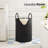 Woven Cotton Rope Laundry Hamper Basket For Home Organization, Breathable Storage For Clothes, Toys, Blankets In Bathroom, Nursery, Living Room-2035063731